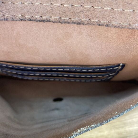 Patricia Nash Avellino Crossbody Purse Brown Black - Picture 13 of 16